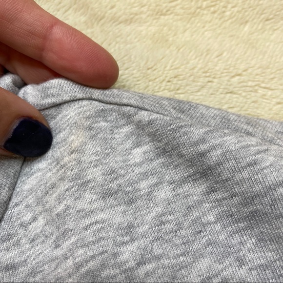 PUMA Hoodie Crop Sweatshirt Muscle Tee Gray XL - Picture 11 of 12